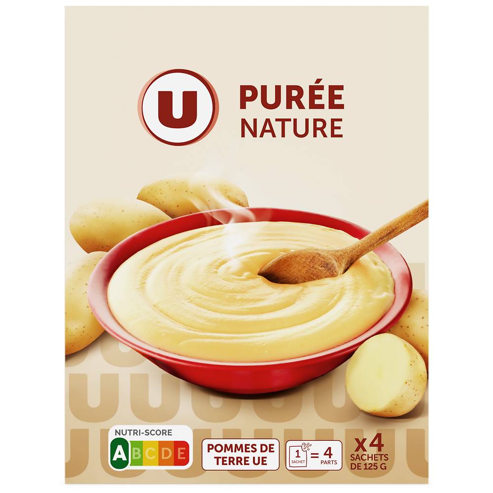 Les Produits U - Prée de pommes de terre nature (4)