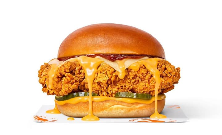 The Cheesy Chicken Sandwich