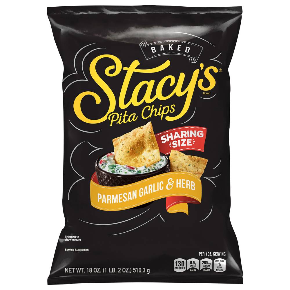 Stacy's Baked Pita Chips (parmesan garlic-herb)