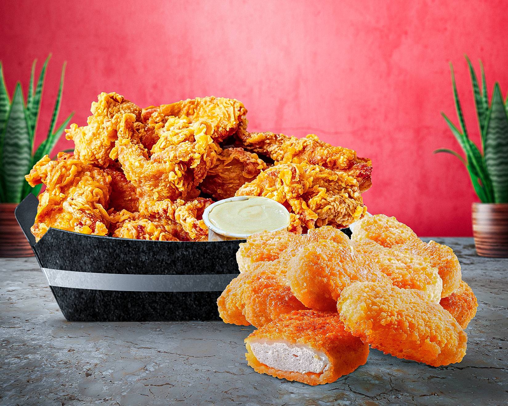 CrunchPack ( 10 Wings + 5 Nuggets ) 🍗