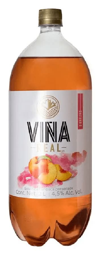 Viña Real · Bebida cooler alcohólica preparada, durazno (2 L)