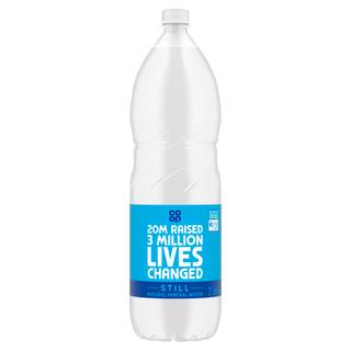 Co-op Natural Mineral Water Still 2 Litre