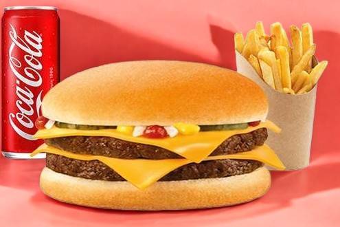 🍔Menu Double Cheese 🍔