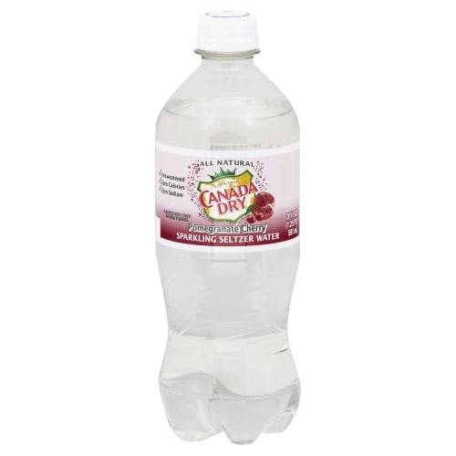 Canada Dry · Pomegranate Cherry Sparkling Seltzer Water (20 fl oz)