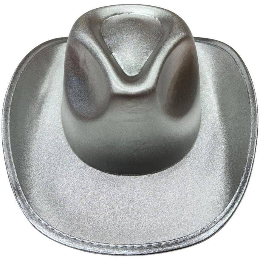 Party City Metallic Cowboy Hat (silver)