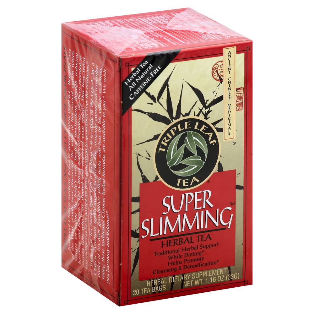 Triple Leaf Tea Super Slimming Herbal Tea (20 ct, 8 fl oz)