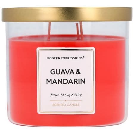 Modern Expressions Scented Candle, Guava-Mandarin (14.5 oz)