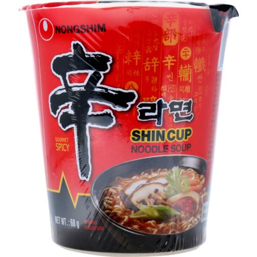 Nongshim Shin Cup Noodle Soup (68g)