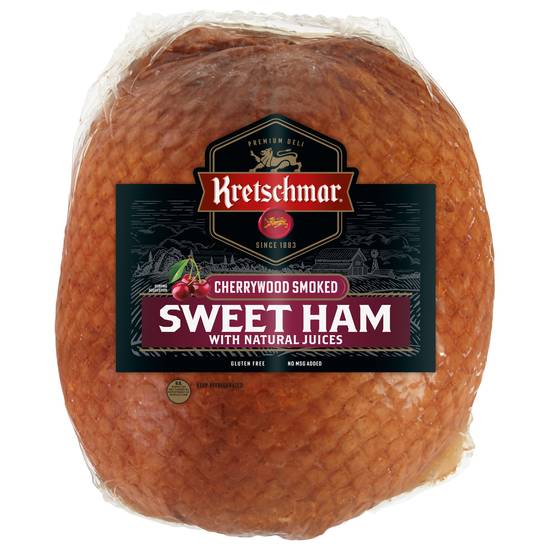 Kretschmar Cherrywood Smoked Sweet Ham With Natural Juices