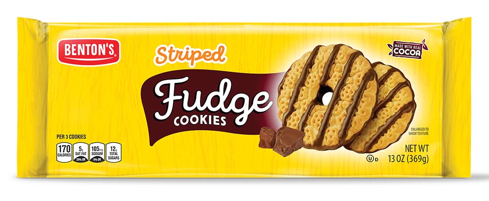 Benton's Fudge Striped Shortbread Cookies (13 oz)