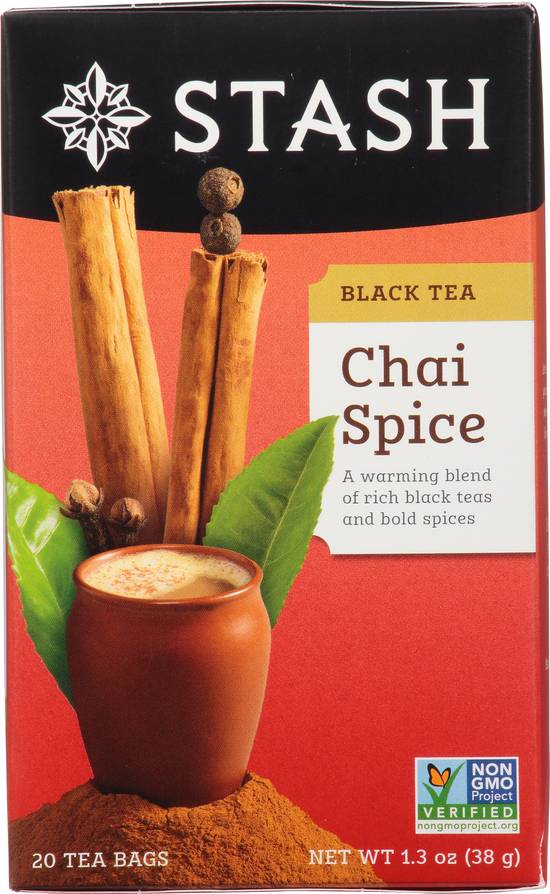 Stash Black Tea Chai Spice (20 ct)