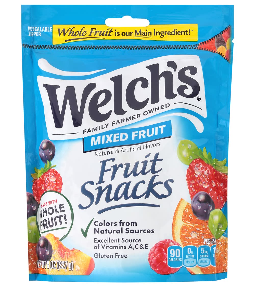 Welch's Fruit Snacks, Mixed Fruit (8 oz)