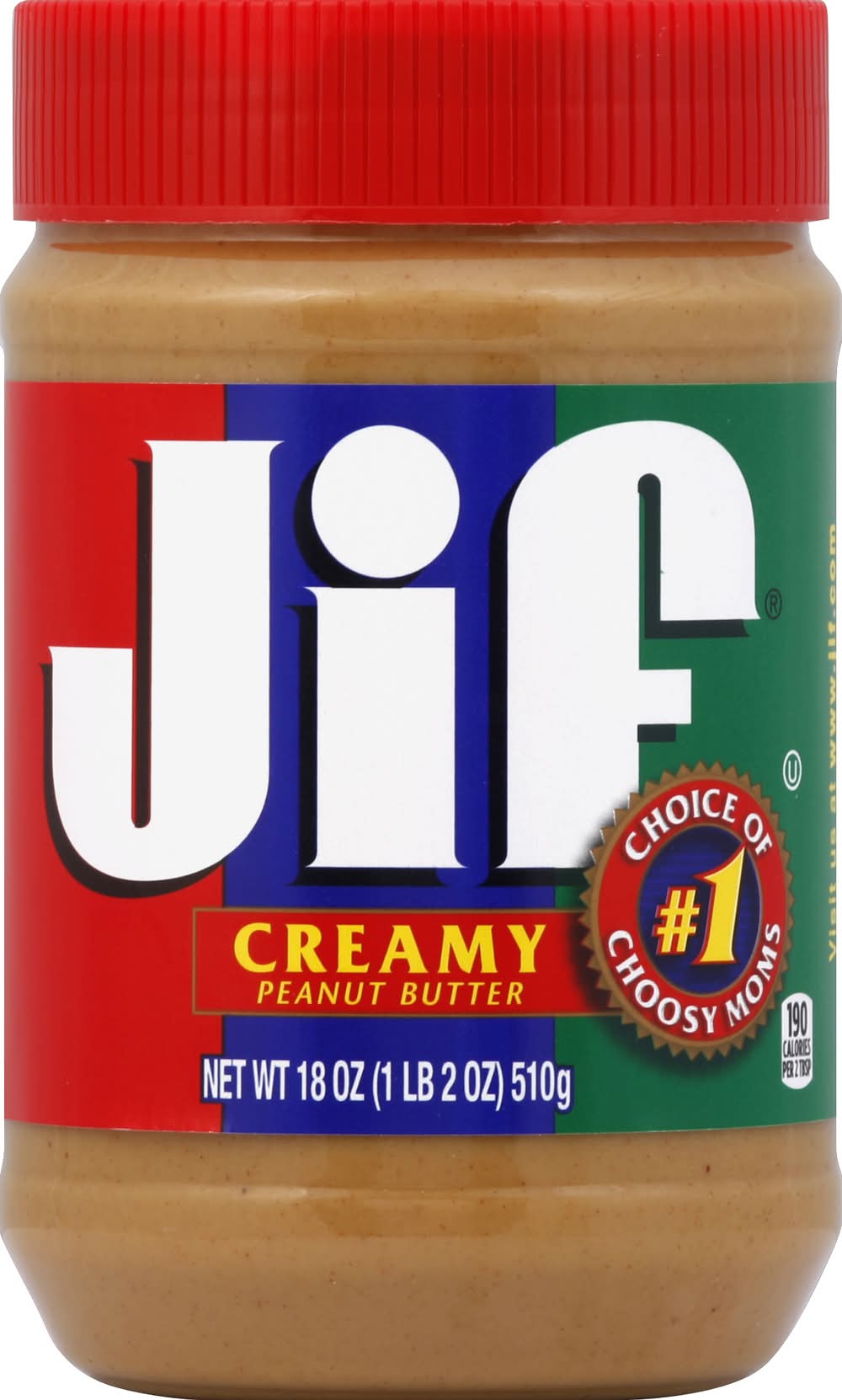 Jif Creamy Peanut Butter (18 oz)