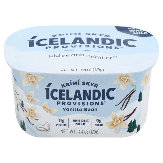 Icelandic Provisions Vanilla Bean Krimi Skyr (4.4 oz)