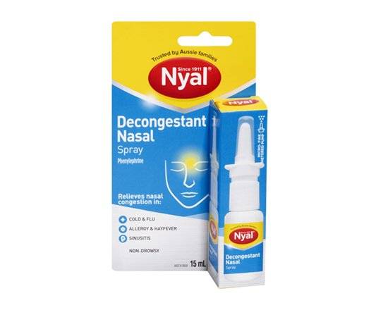 Nyal Nasal Decongestant Spray 15ml