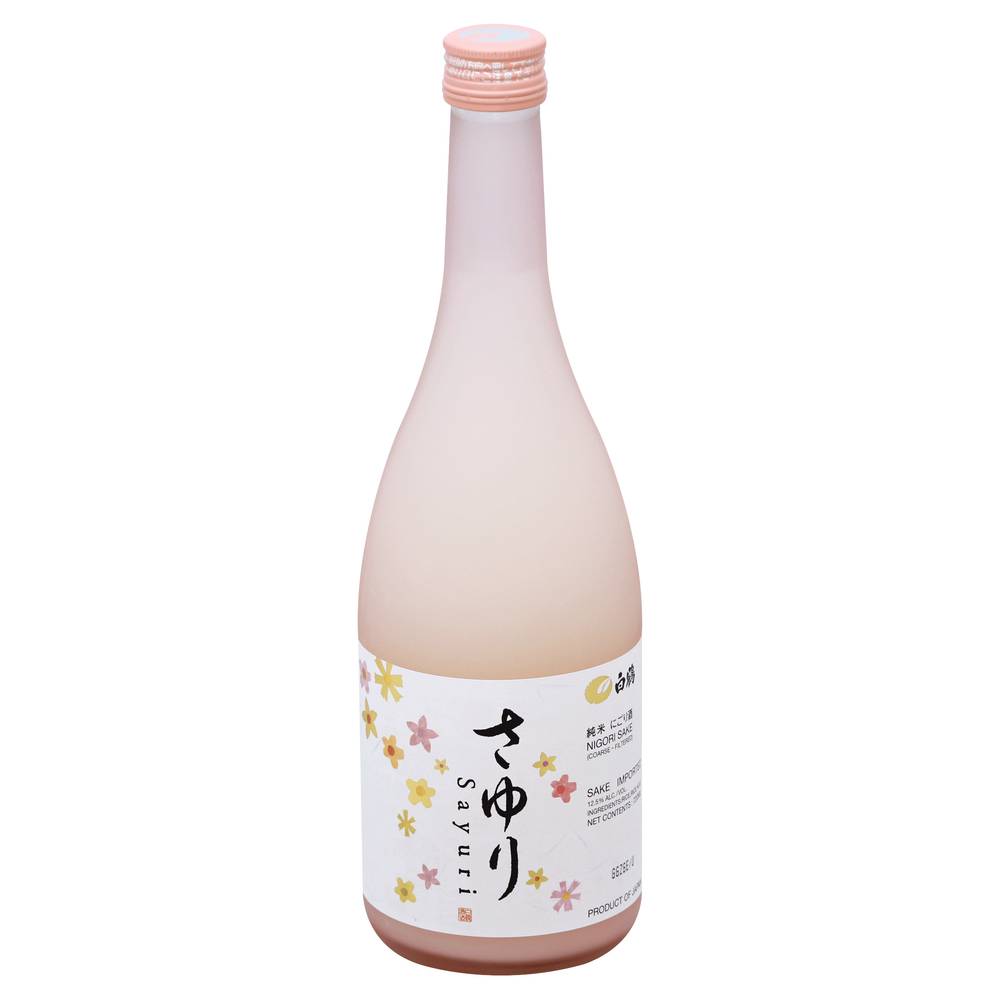Hakutsuru Sayuri Nigori Japanese Sake (750 ml)