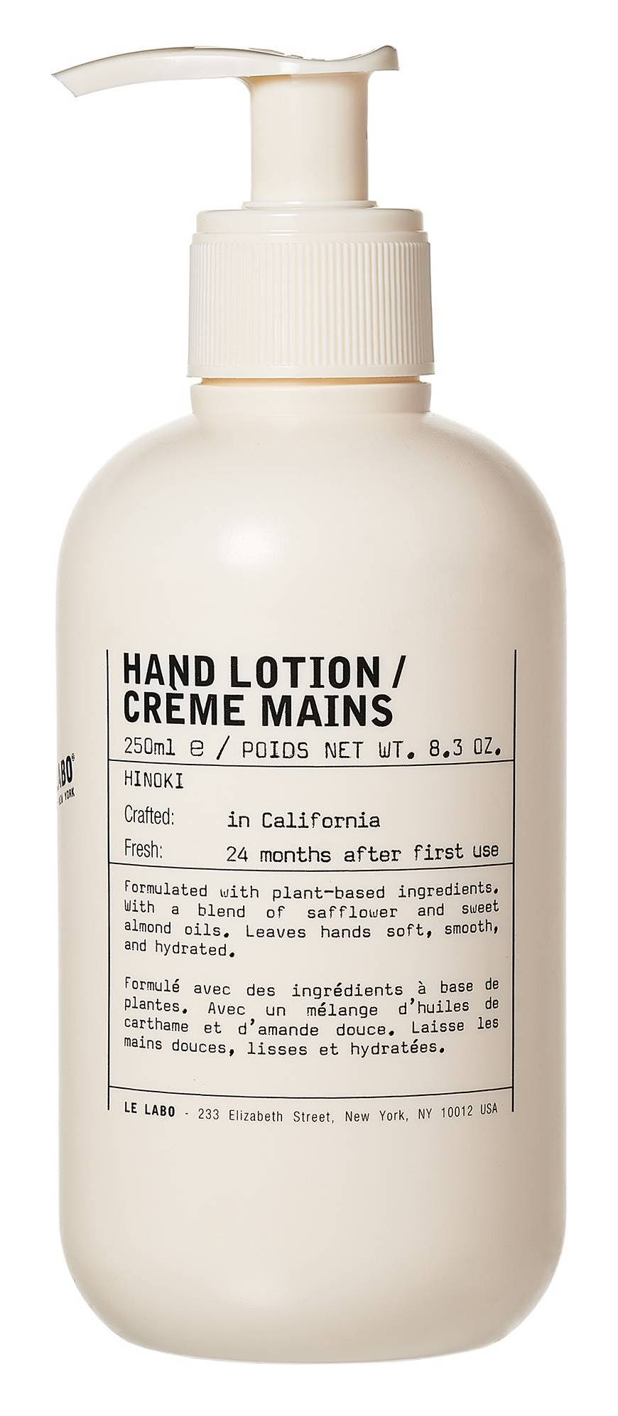 Hinoki Hand Lotion 250ml