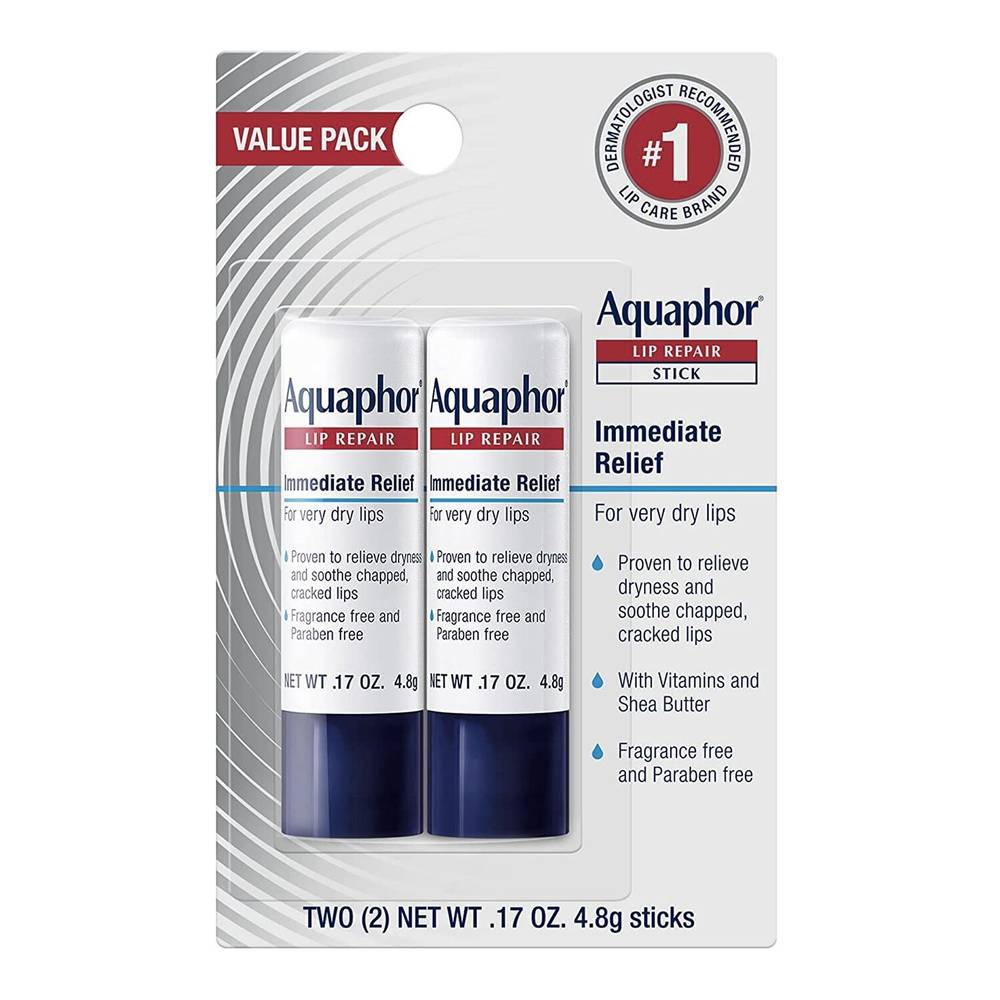 Aquaphor Lip Repair Stick (17 oz, 2 ct)