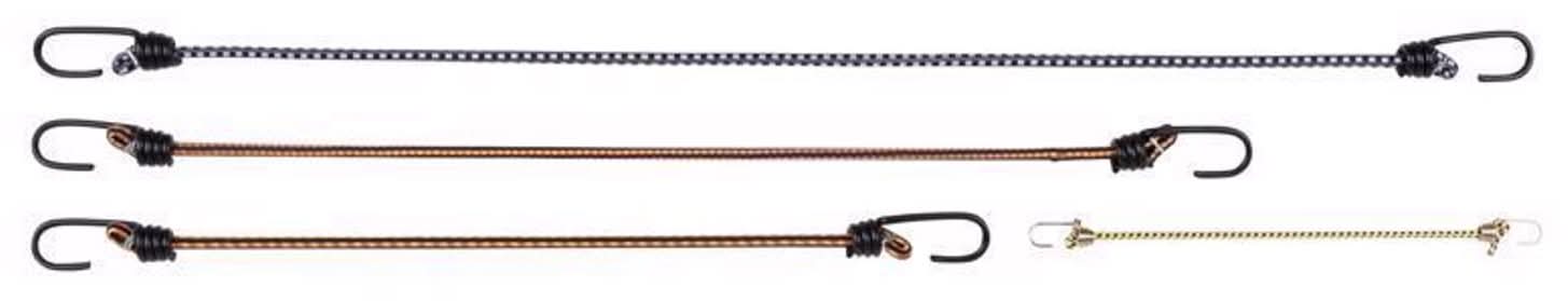 Keeper Assorted Bungee Cord Set 18 In. L X 0.315 In. 6 Pk