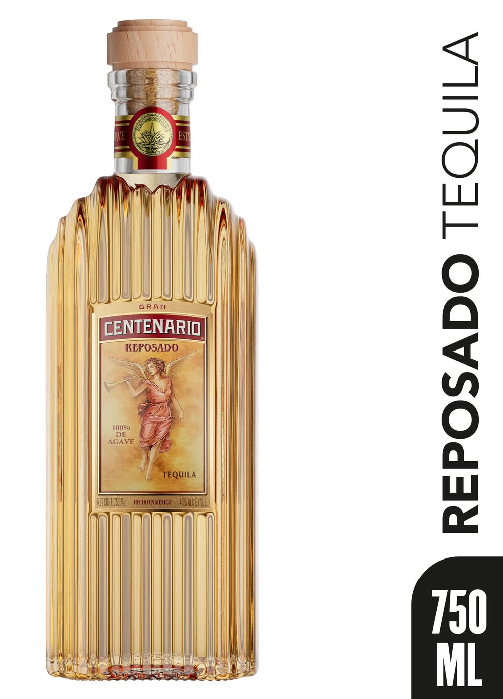 Gran Centenario 100% De Agave Reposado Tequila (750 ml) | Postmates