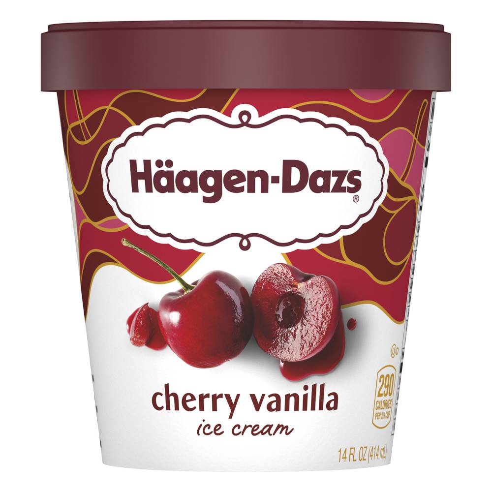 Häagen-Dazs Cherry Vanilla Ice Cream (14 fl oz)