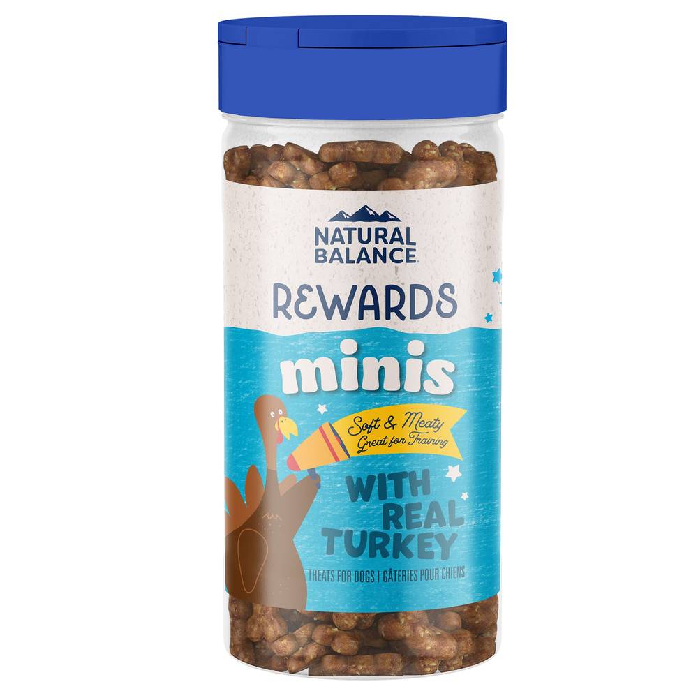 Natural Balance Mini Rewards Dog Treat - Soft & Chewy (turkey)