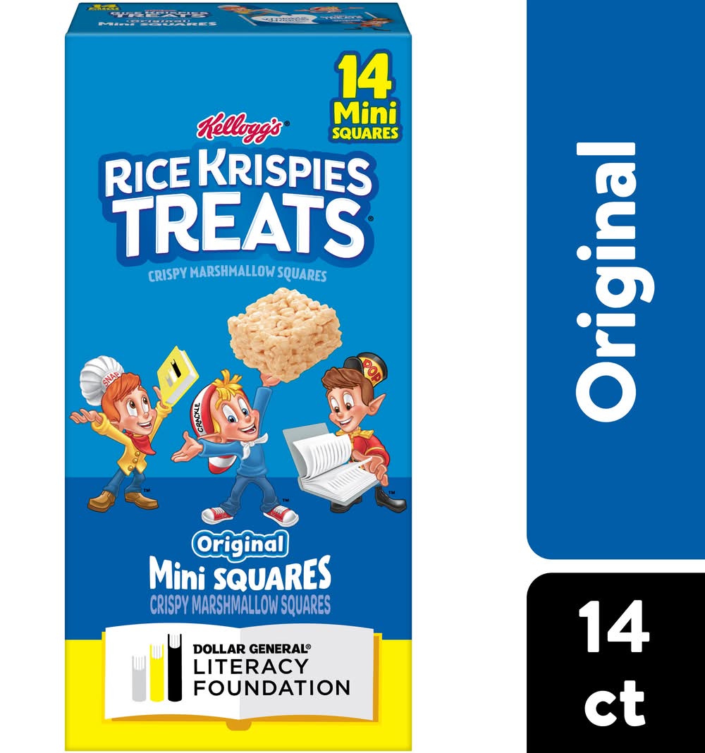 Rice Krispies Treats Original Mini Crispy Marshmallow Squares (5.4 oz, 14 ct)