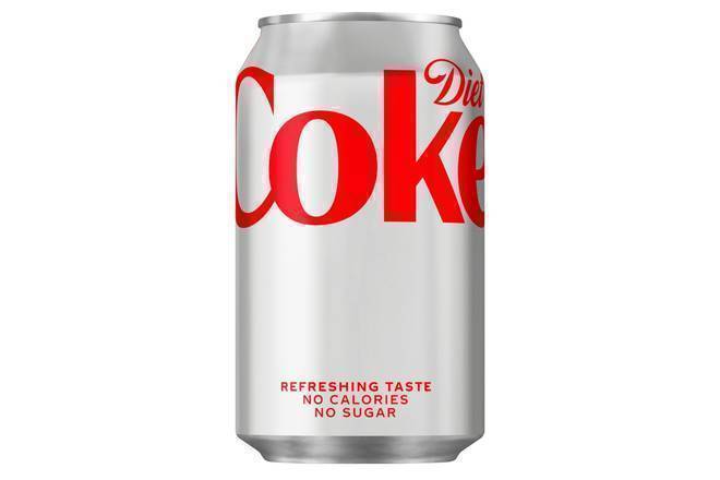 Diet Coca Cola Can 330ml