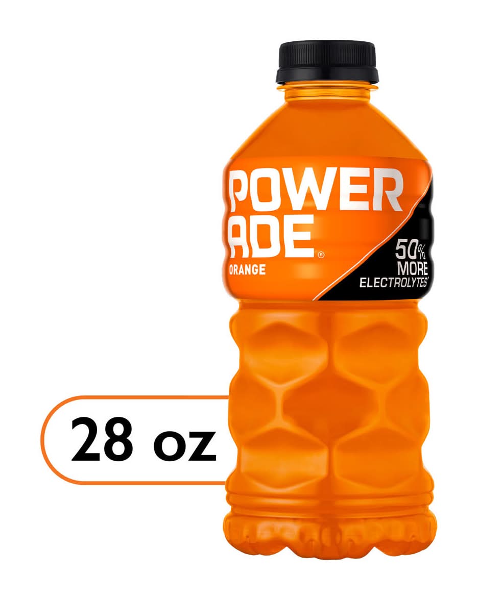 Powerade Orange Electrolyte Sports Drink 28 Fl Oz