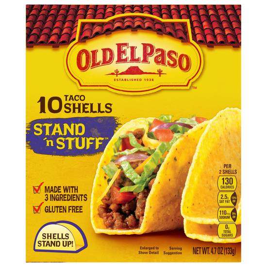 Old El Paso Gluten Free Stand 'N Stuff Taco Shells