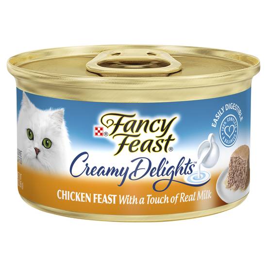 Fancy Feast Creamy Delights With Pate Chicken Cat Food 85g