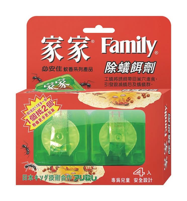 家家 除蟻餌劑 (4 入)