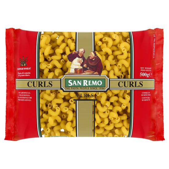 San Remo Pasta Curls No 27 500g