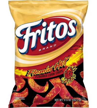 Fritos Flamin' Hot Corn Chips 9.25 oz Bag