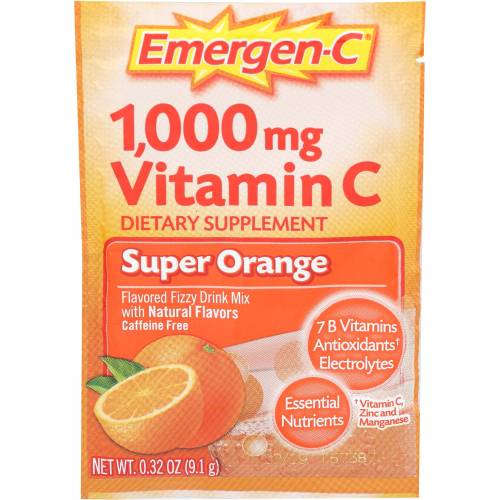 Emergen C Super Orange Emergen-C Packet