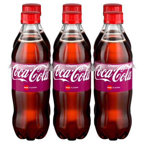 Coca-Cola Cherry Soda (6 ct, 16.9 fl oz)