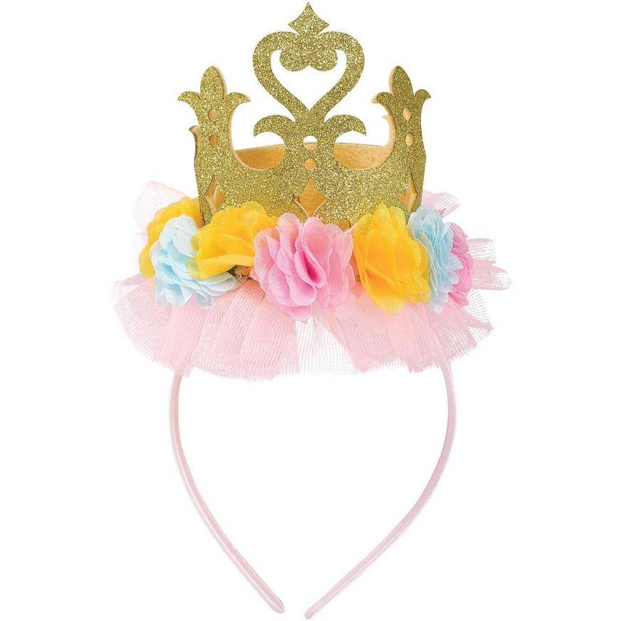 Party City Disney Once Upon a Time Floral Crown Headband