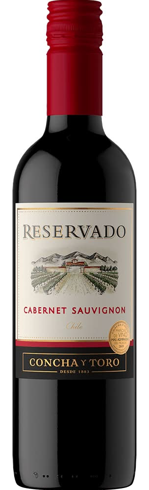 Concha y Toro · Reservado vino tinto cabernet sauvignon chile (375 ml)