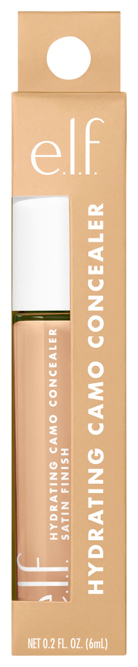 e.l.f. Hydrating Camo Concealer, Medium Warm (0.2 fl oz)