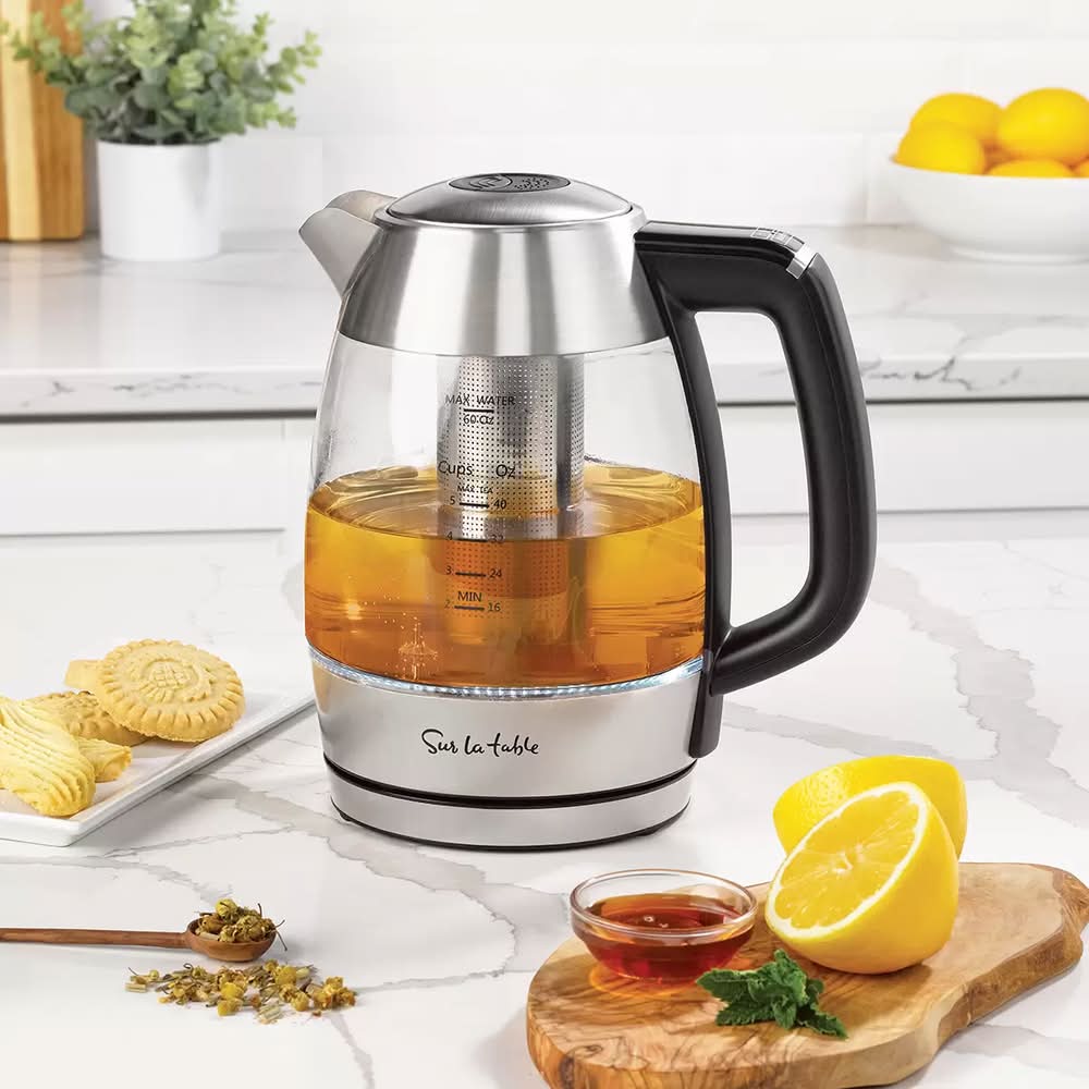 Sur La Table · Tetera digital con infusor
