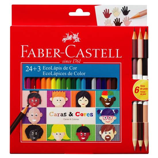 Lápices Colores Faber-Castell – Caja 24 uds. - Vértice