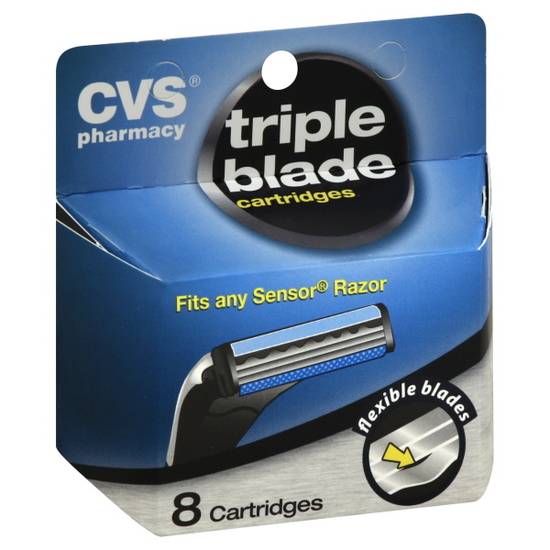 Cvs Pharmacy Triple Blade Razor Cartridges