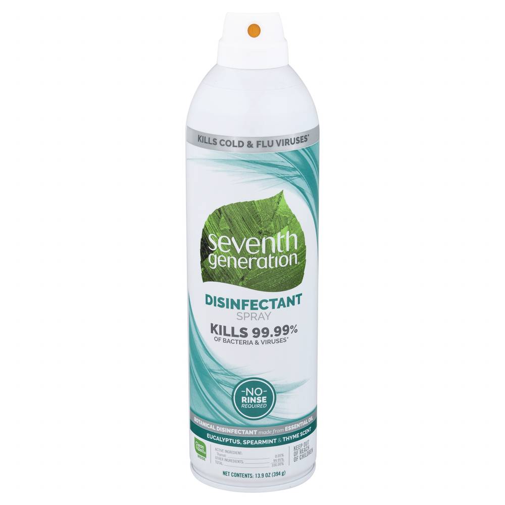 Seventh Generation Eucalyptus Spearmint & Thyme Disinfectant Spray (13.9 oz)