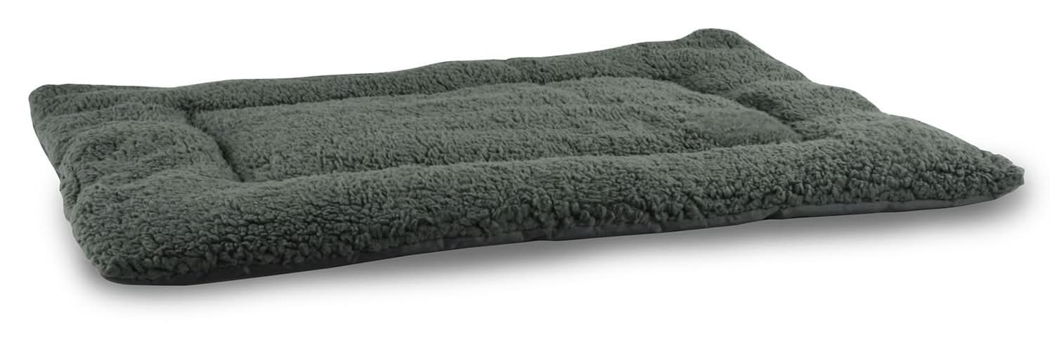 Essentials Sherpa Grey Crate Mat, 24 in