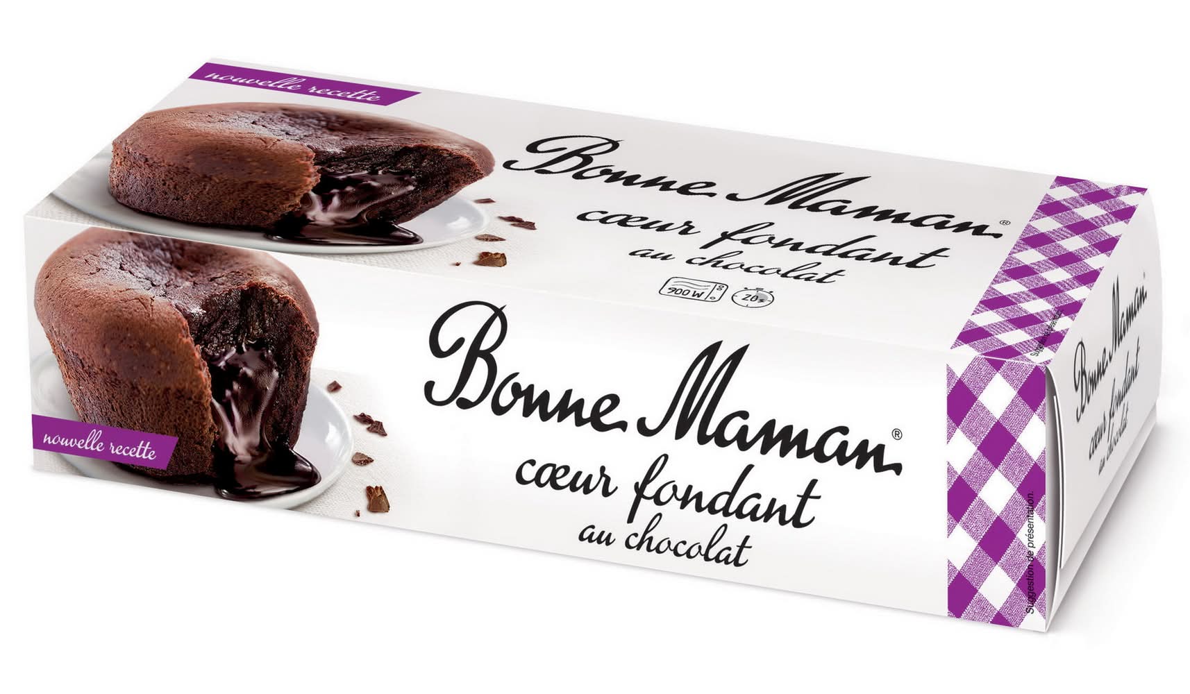 Bonne Maman - Coeur fondant au chocolat (2)