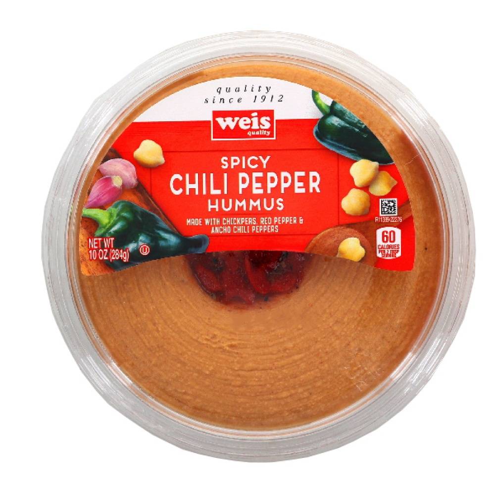 Weis Spicy Chili Pepper Hummus (10 oz)