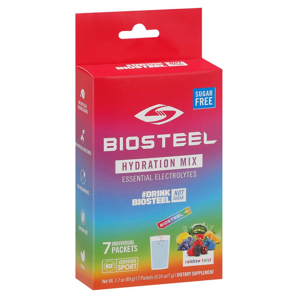 BioSteel Rainbow Twist Hydration Mix (7 g, 7 ct)