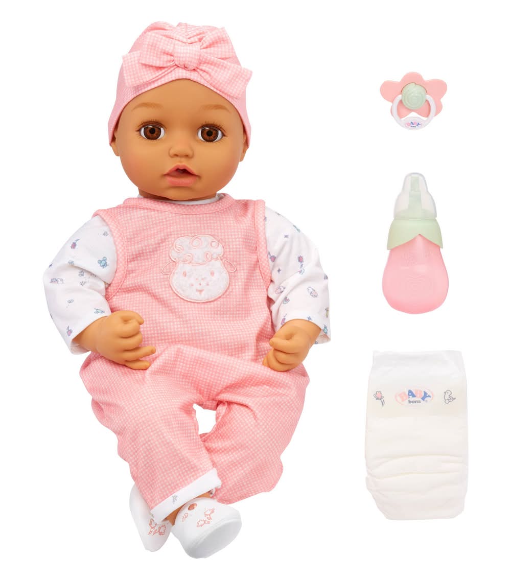 Baby born Doll With Light Brown Eyes