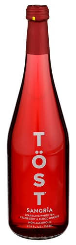 Tost Sangria Sparkling White Tea, Cranberry Blood Orange