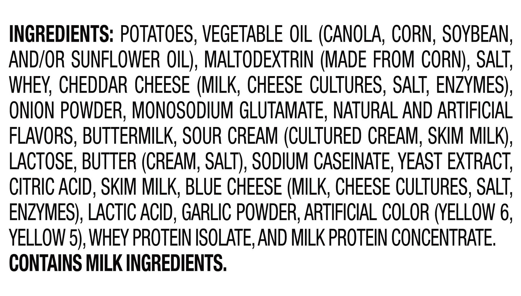 Frito Lay Ruffles Potato Chips Cheddar Sour Cream (64 ct, 1.5 oz)